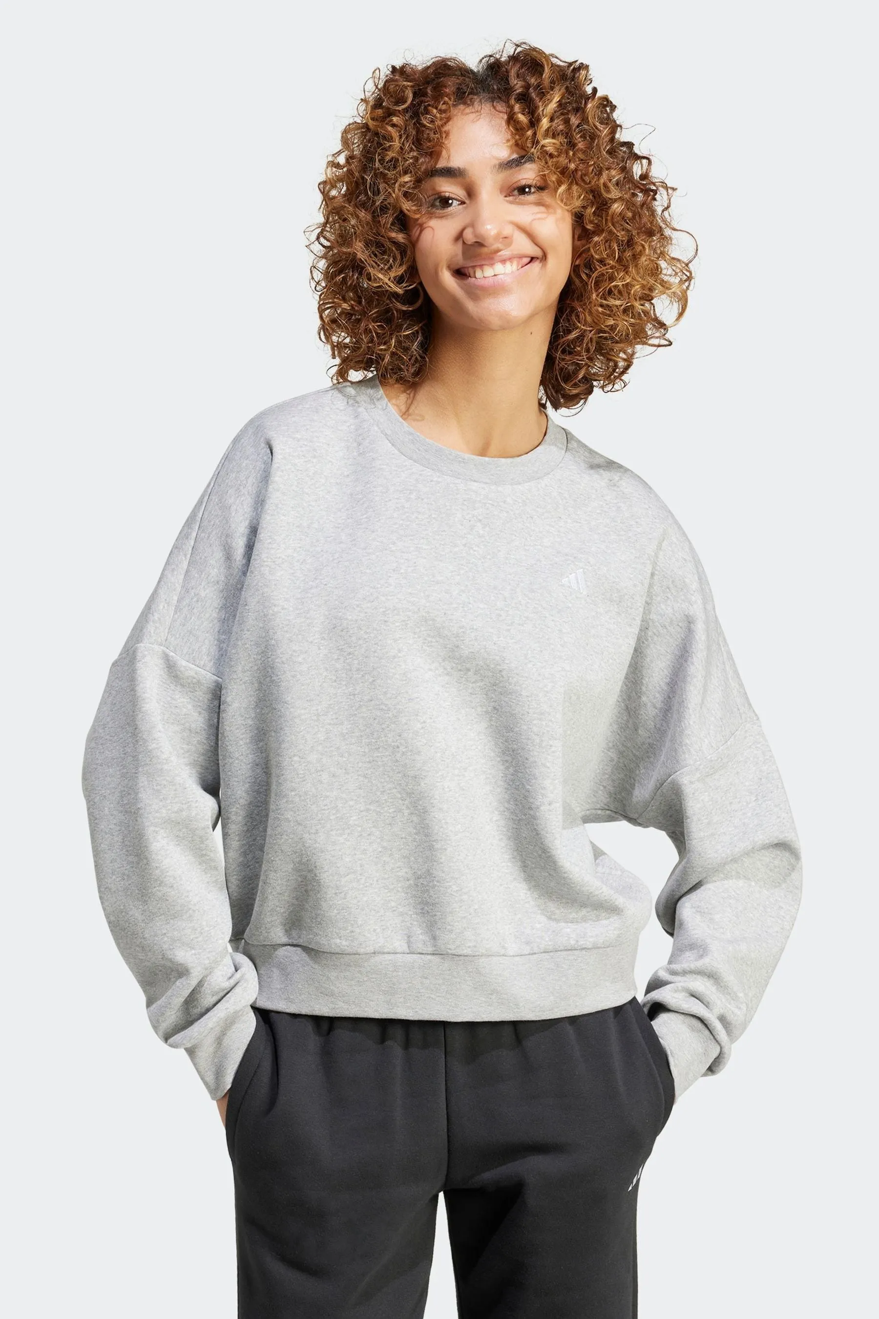 adidas Small Logo Feel Cosy Sweatshirt    