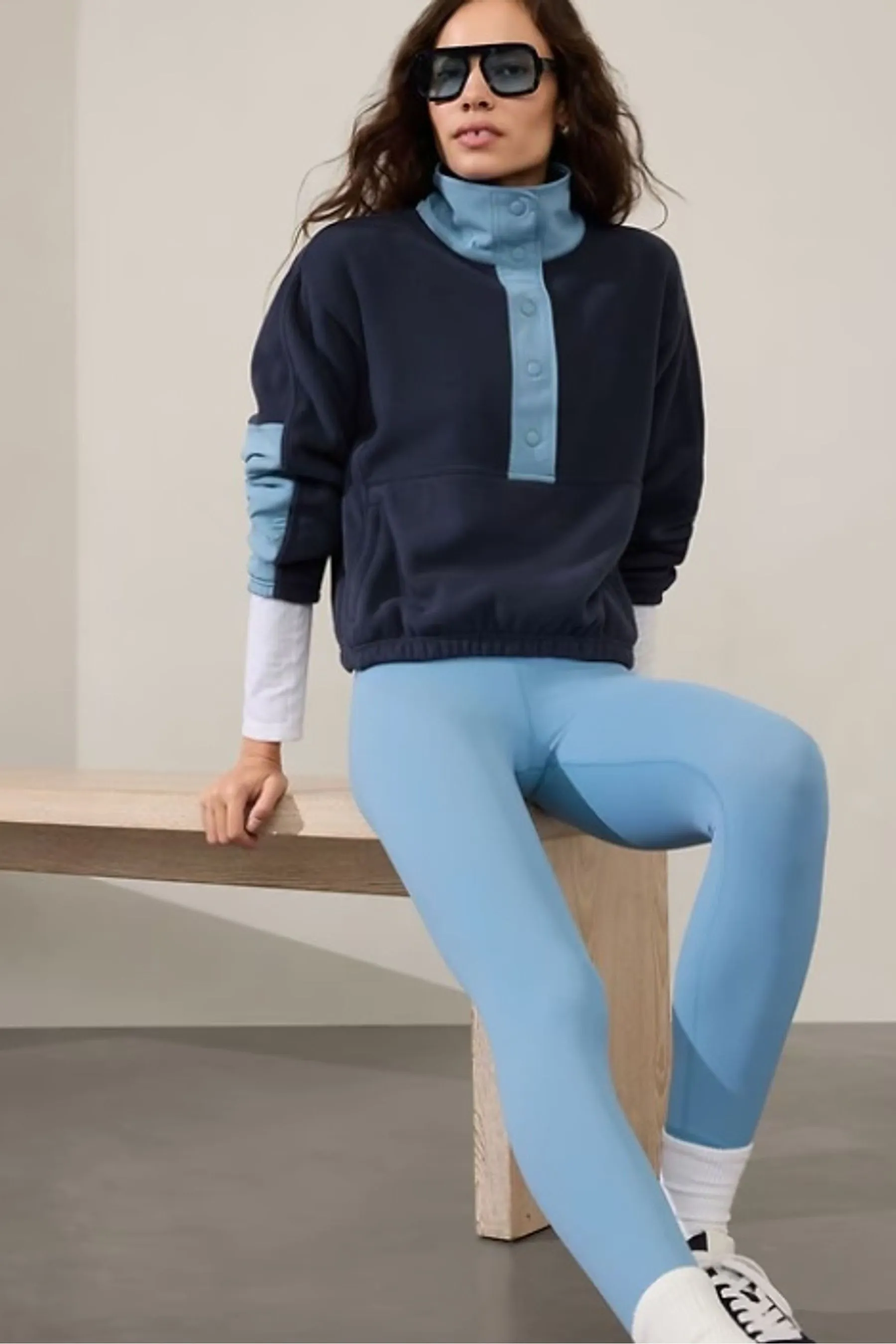 Athleta Overlook Microfleece Sweatshirt    