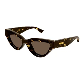   Bottega Veneta BV1249S - 002 L'Avana | Occhiale Da Sole Donna 