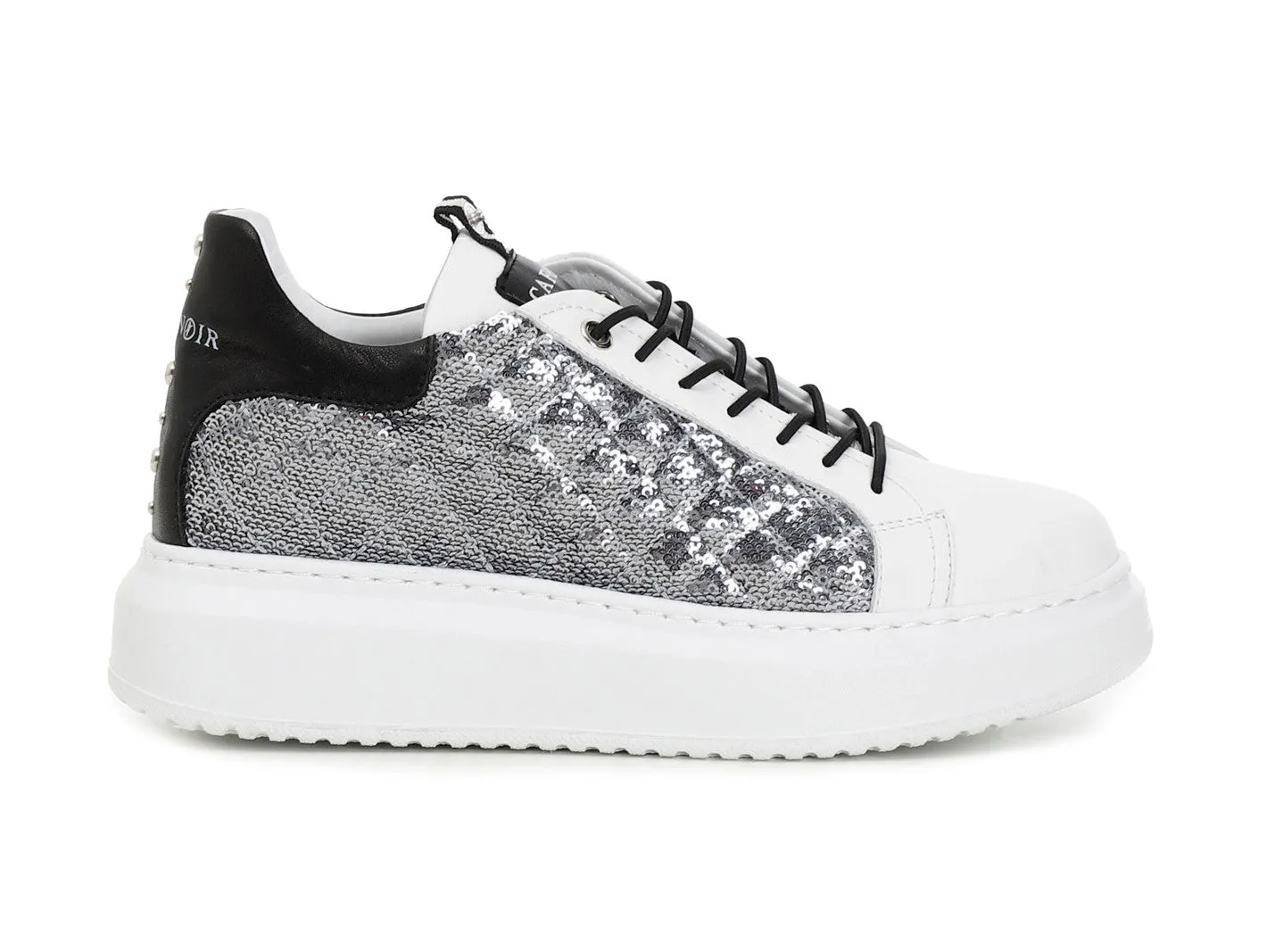 CafèNoir donna sneakers paillettes trapuntate