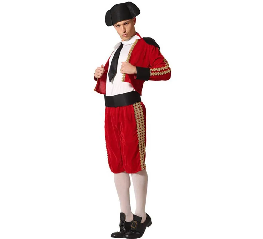 costume rosso Torero per gli uomini