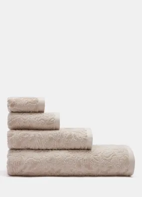 CROFF  Telo da bagno jacquard Made in Portogallo