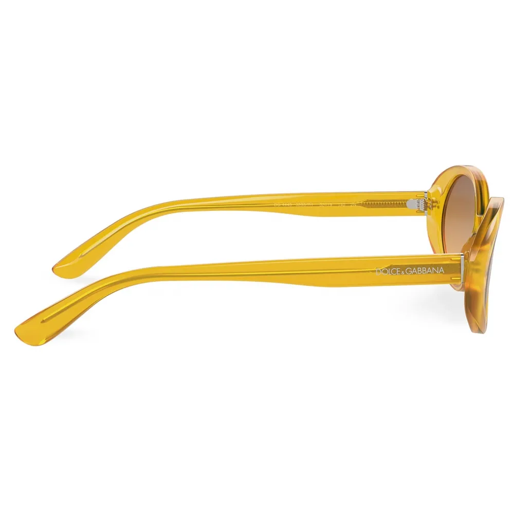 Dolce & Gabbana - Occhiale da Sole Re-Edition - Giallo - Dolce & Gabbana Eyewear