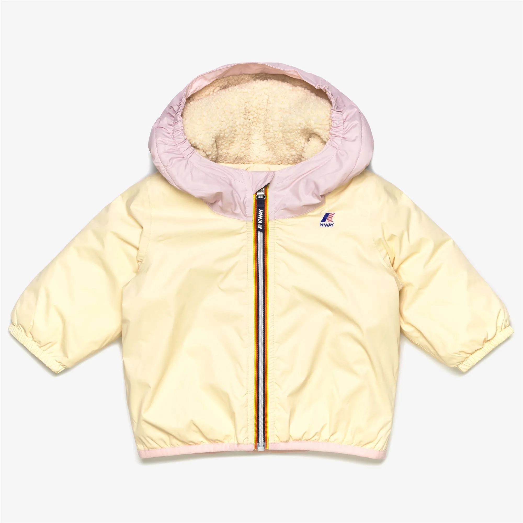 E. LE VRAI 3.0  CLAUDINE ORSETTO BEIGE-PINKROSE-ECRU