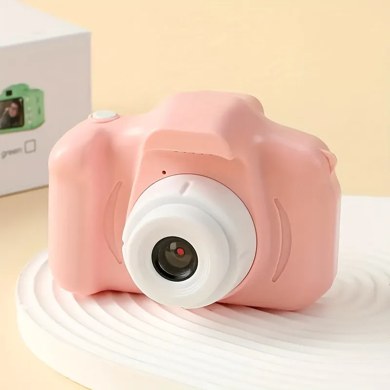 Fotocamera Digitale Per Bambini 1080P, Fotocamera Ricaricabile Per Bambini Giocattolo A Colori Con Schermo Da 2 Pollici, Support