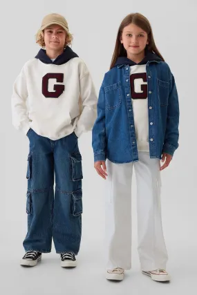 Gap Logo Varsity Hoodie (4-13yrs)    