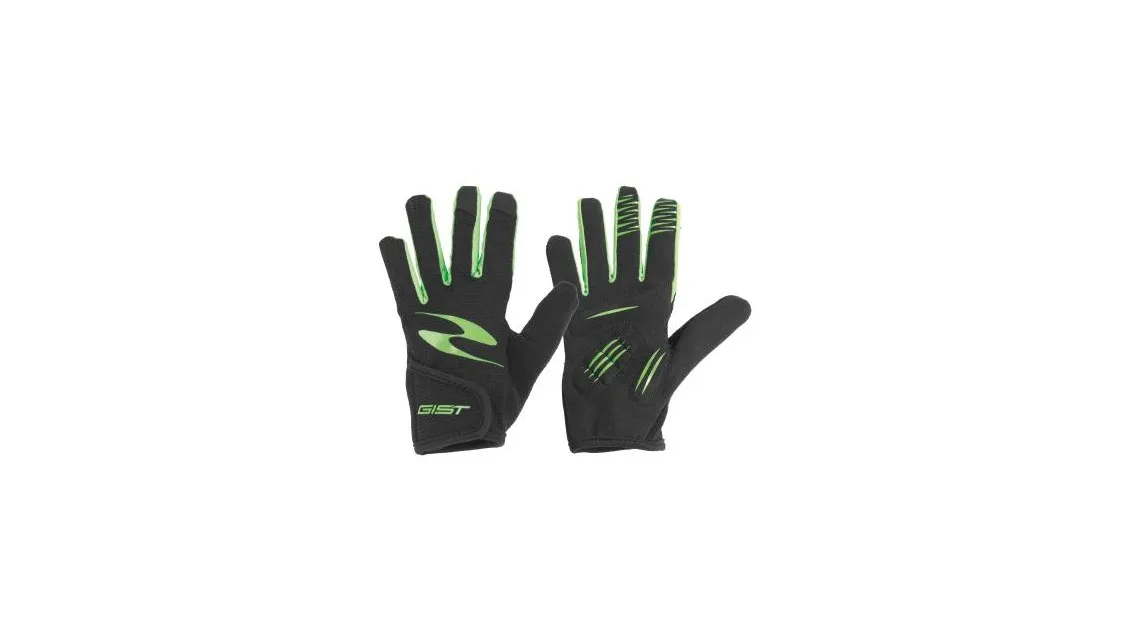GIST Guanto Boy Nero/Giallo Fluo