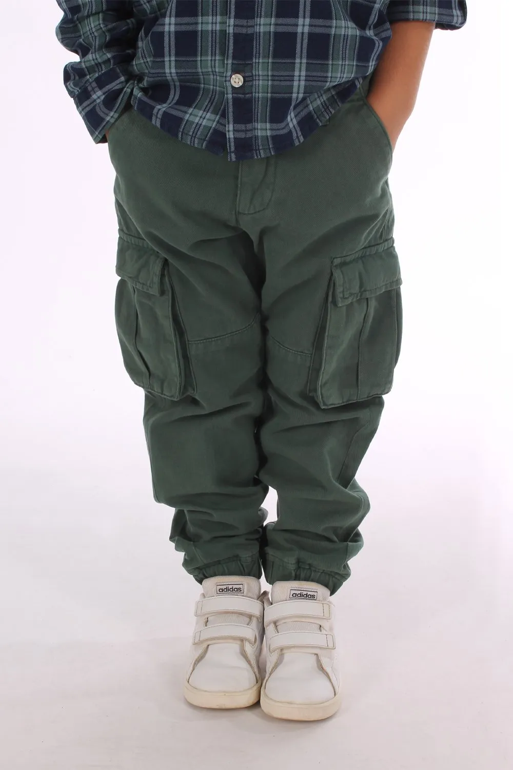 GUESS | PANTALONE CARGO VERDE - Punto Blu