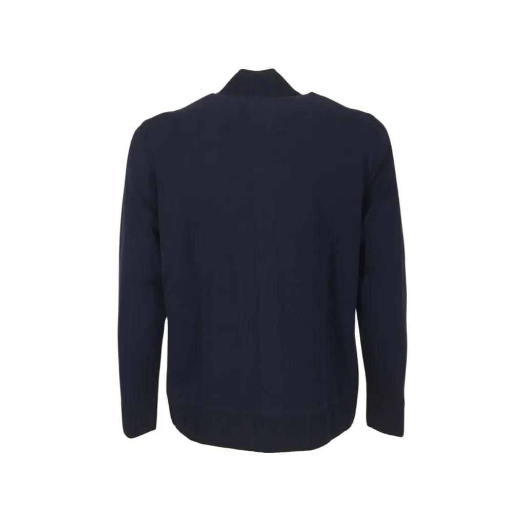 H953 bomber uomo blu punto milano art HS3182 100% cotone MADE IN ITALY