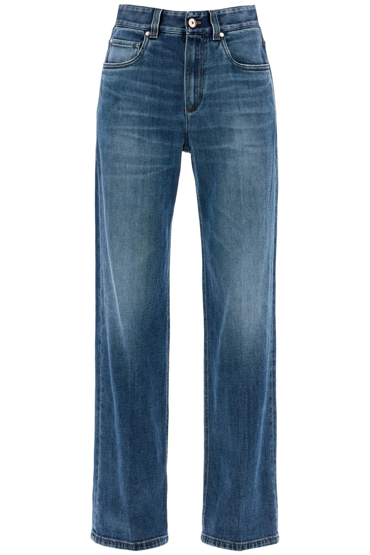 Jeans Loose Con Shiny Tab