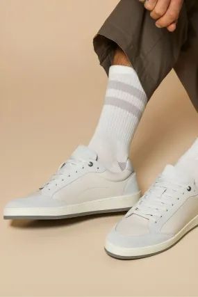 Jones Bootmaker - Streatham - Bianco in pelle - Scarpette da ginnastica