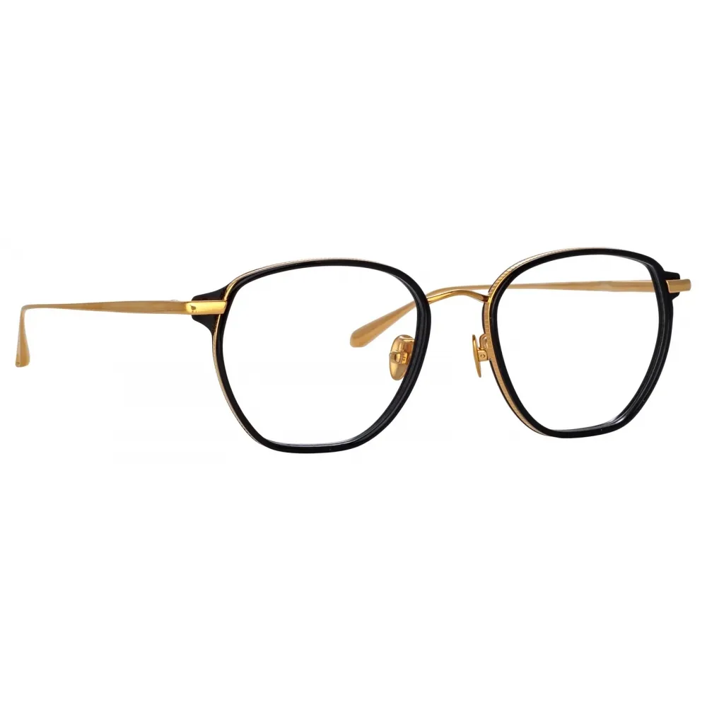 Linda Farrow - Occhiali da Vista Danilo Angular in Oro Giallo - LFL1246C1OPT - Linda Farrow Eyewear