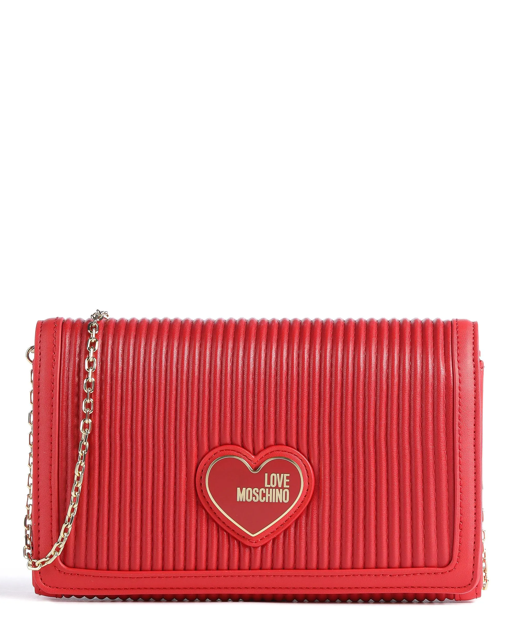  Love Moschino Smart Daily Borsa a tracolla pelle sintetica rosso  