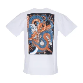 Maglietta Uomo Kunyoshi Red Blue Tee White