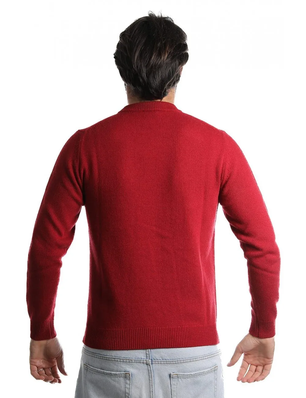MAGLIONCINO MQJ UOMO ROSSO - I22-MQJ1041-7-00