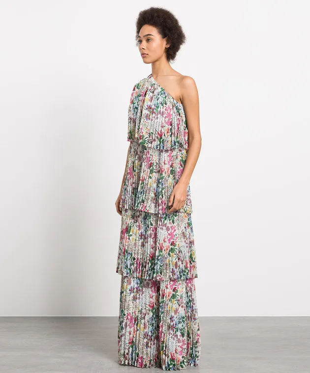 Max Mara Abito plissettato Rally con stampa floreale RALLY