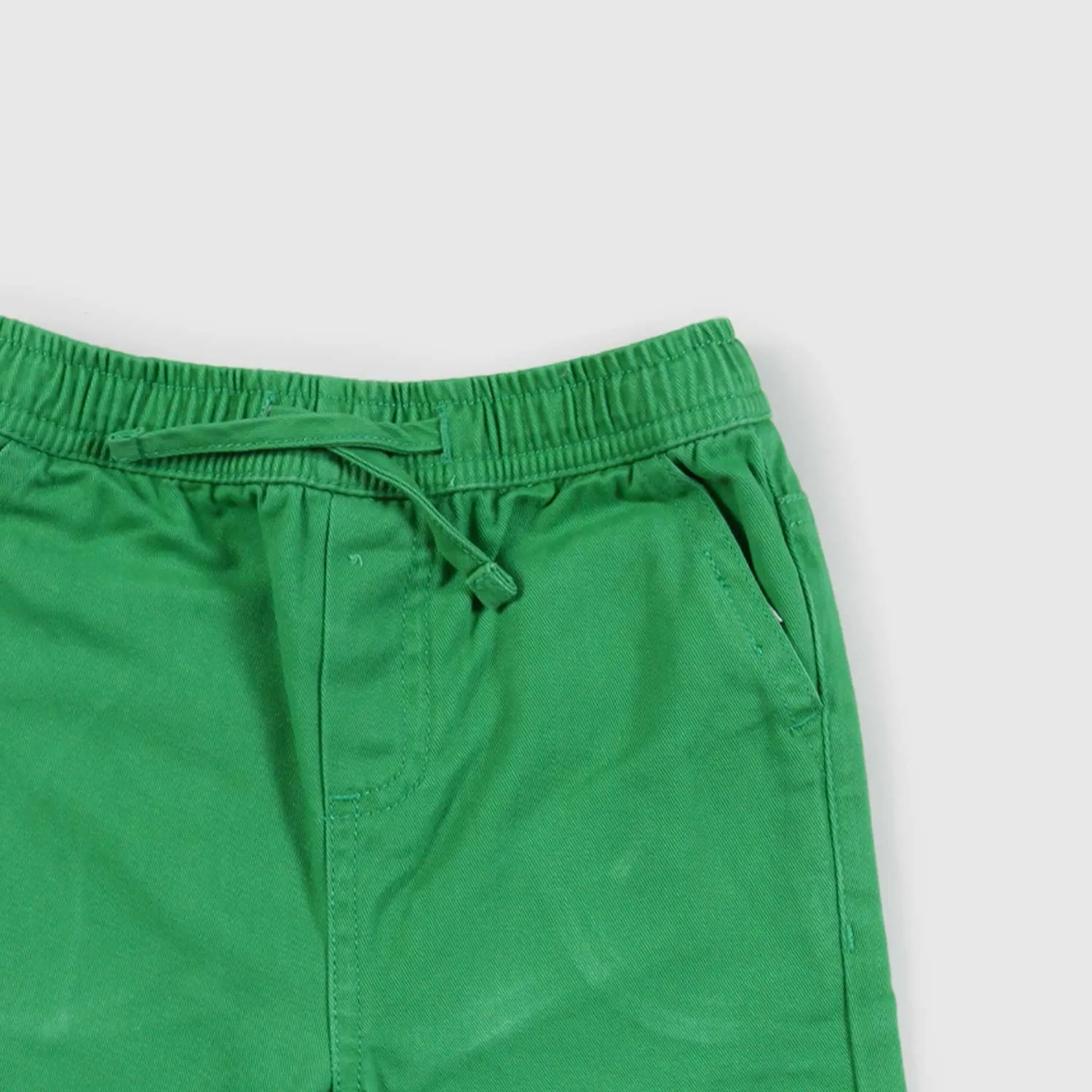 Pantalone Verde Con Vita Elasticizzata Bambina