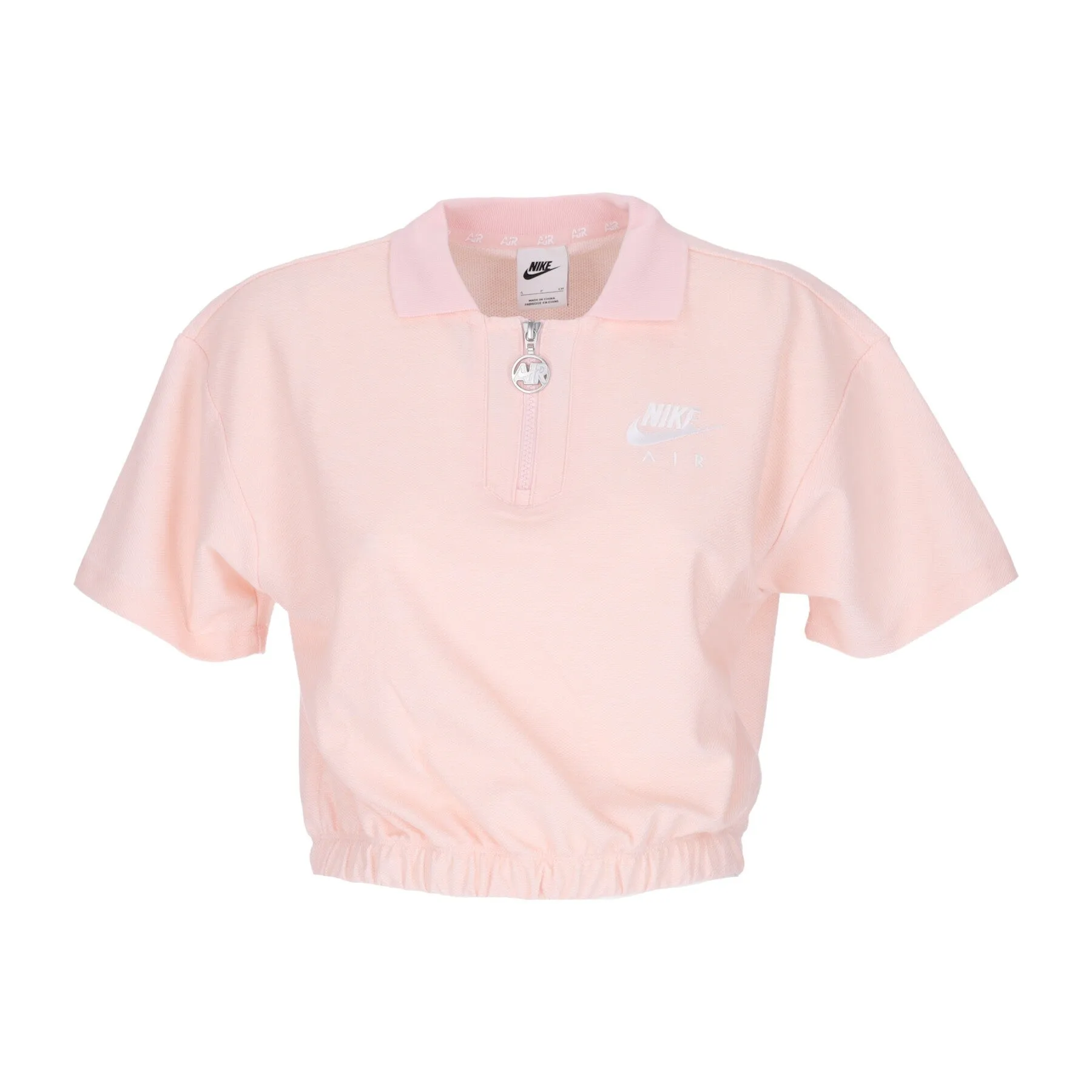 Polo Corta Donna Air Pique Polo Atmosphere/white