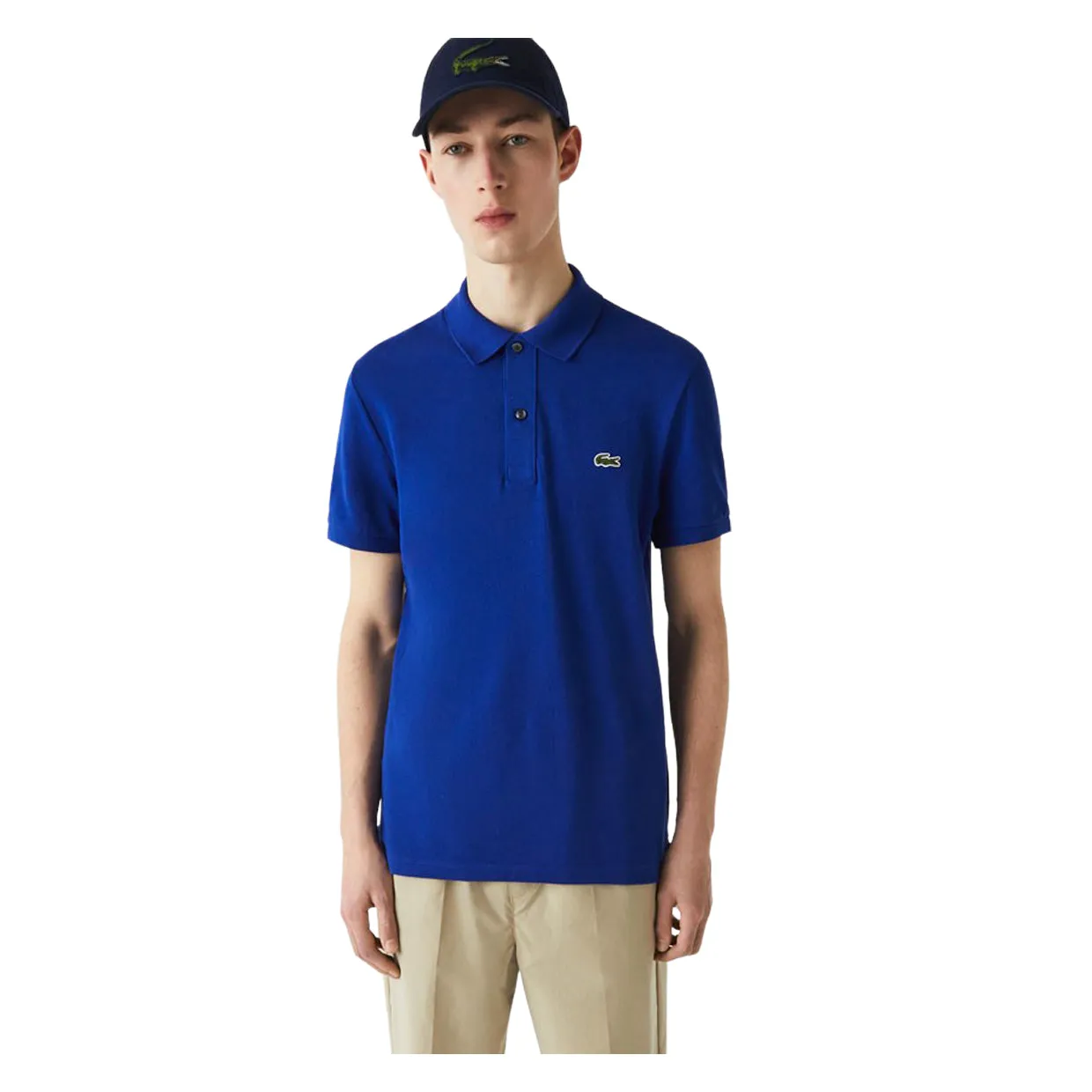Polo Lacoste Slim Fit Blu (BDM)
