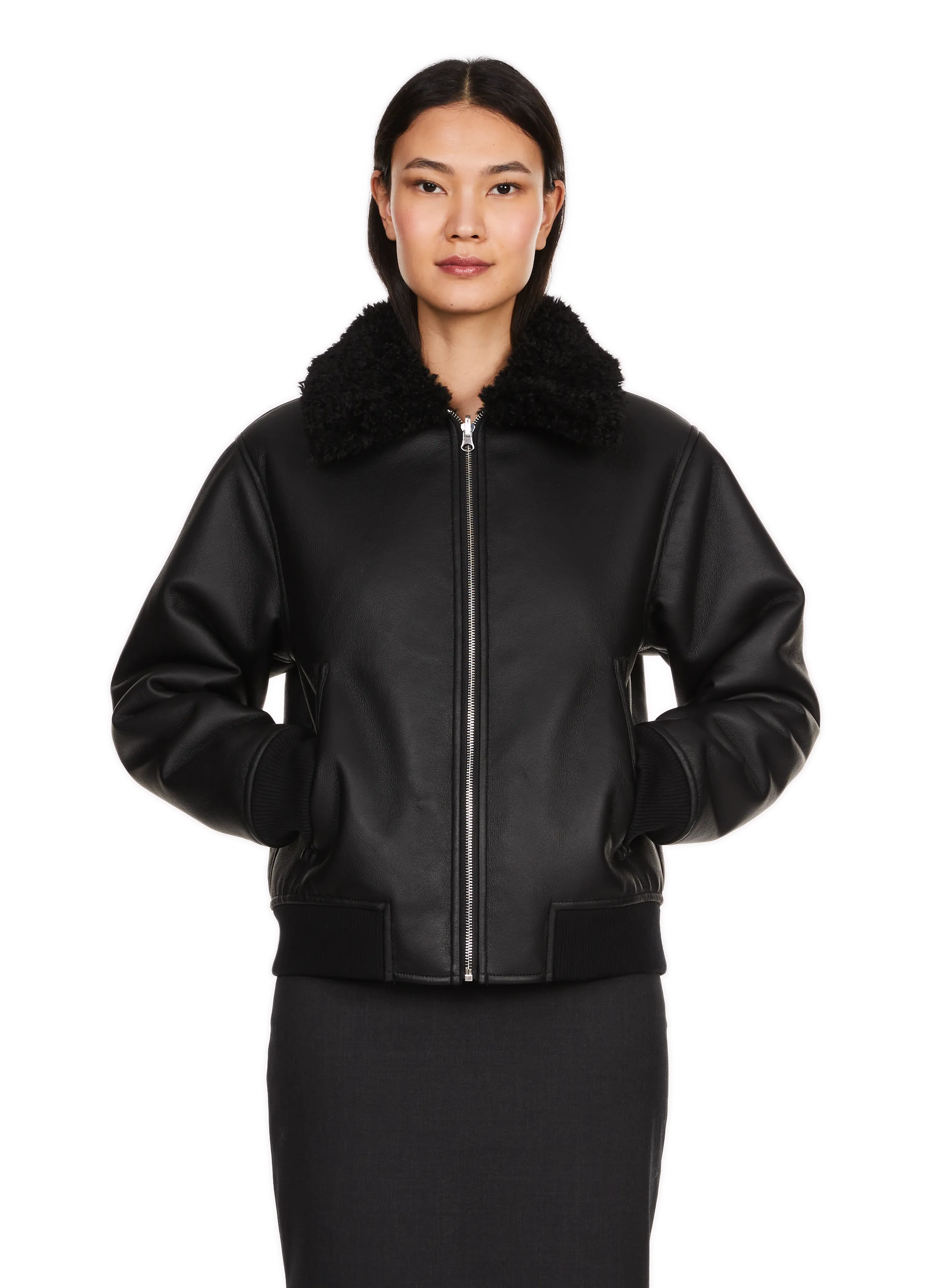  SAISON 1865   ULIME - Bomber reversibile | Nero