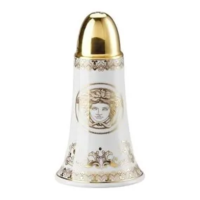 Saliera Versace Medusa Gala Bianco, Oro Porcellana