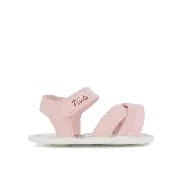 Sandaletti rosa da culla