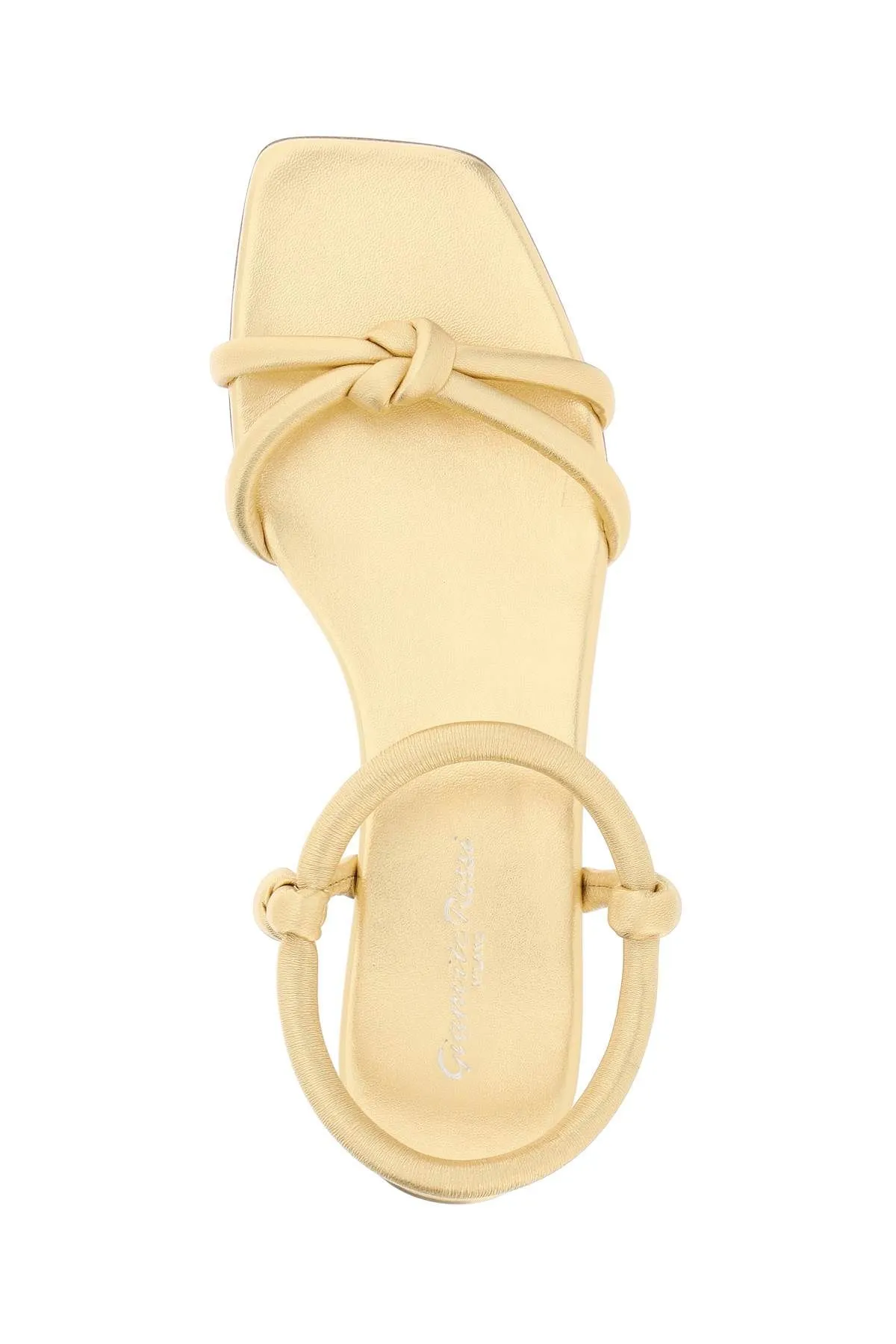Sandali Juno 05 in nappa metallizzata