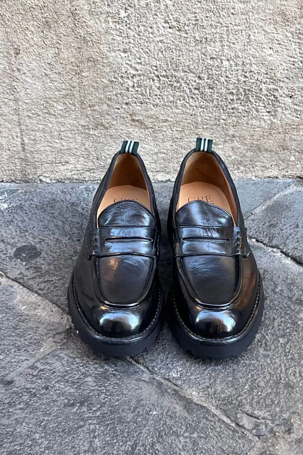 Scarpa Mocassino Green George