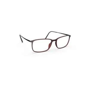   Silhouette 2930 Illusion Lite 3140 Rosso Cibernetico | Occhiale Da Vista Uomo 