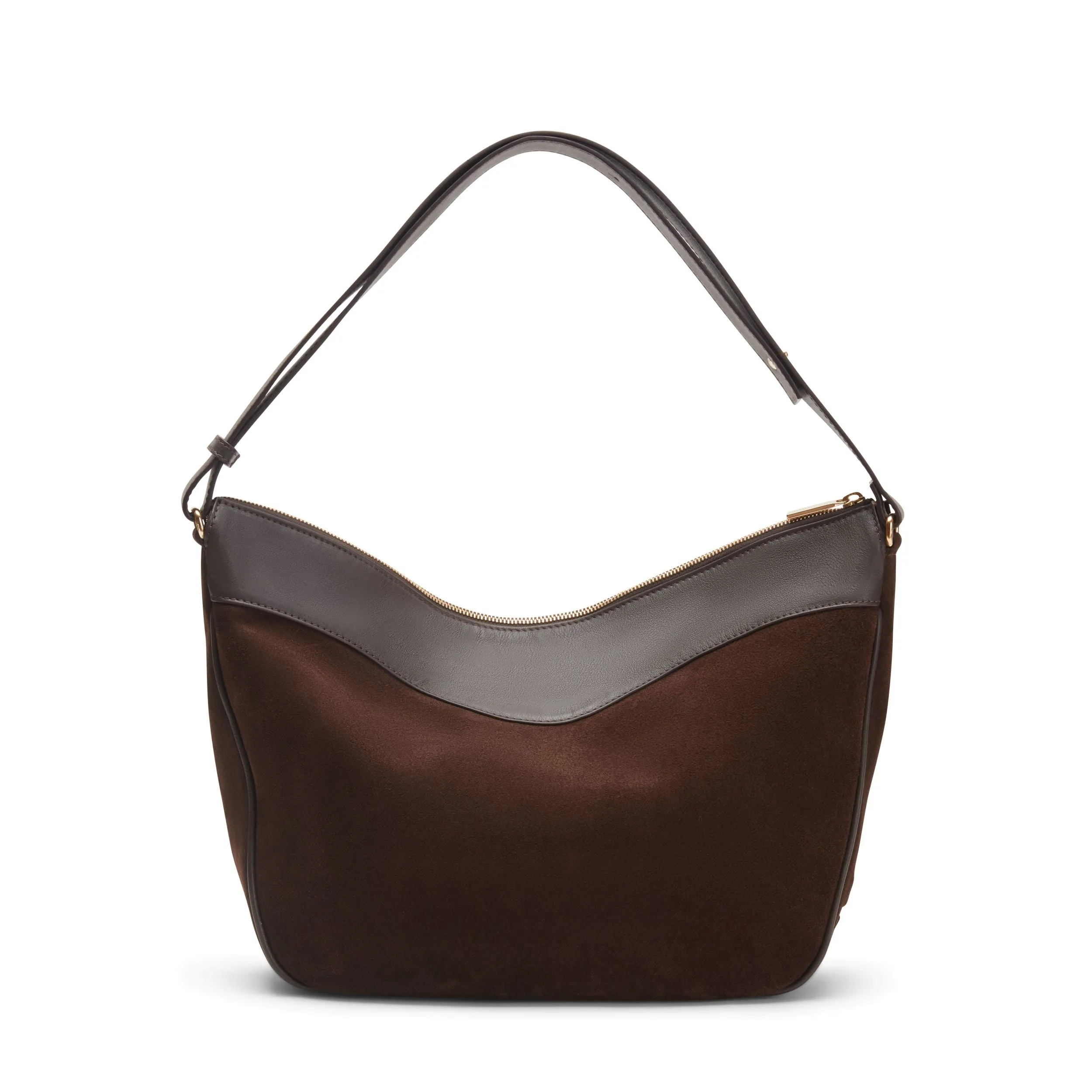 Suede Claire shoulder bag