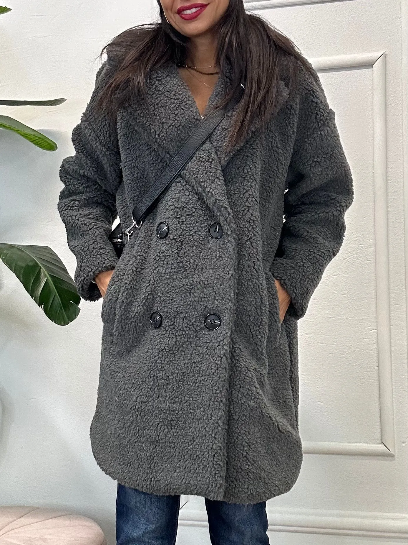 TEDDY SLIM LUNGHEZZA 3/4 grigio