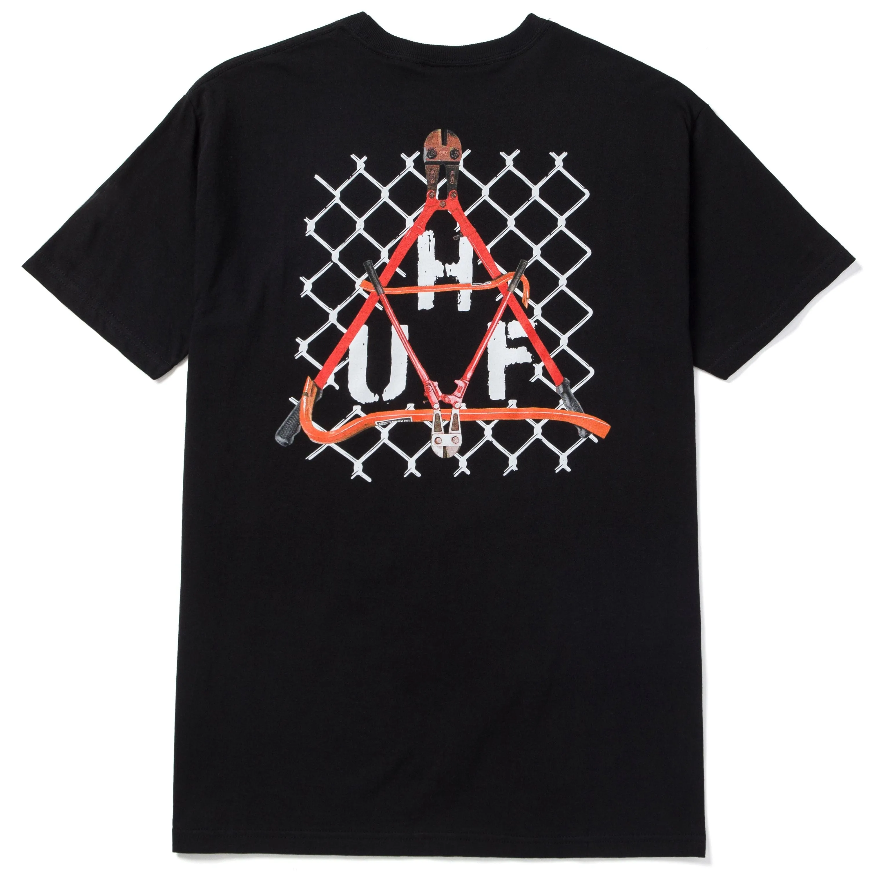 TRESPASS TRIANGLE S/S TEE - BLACK