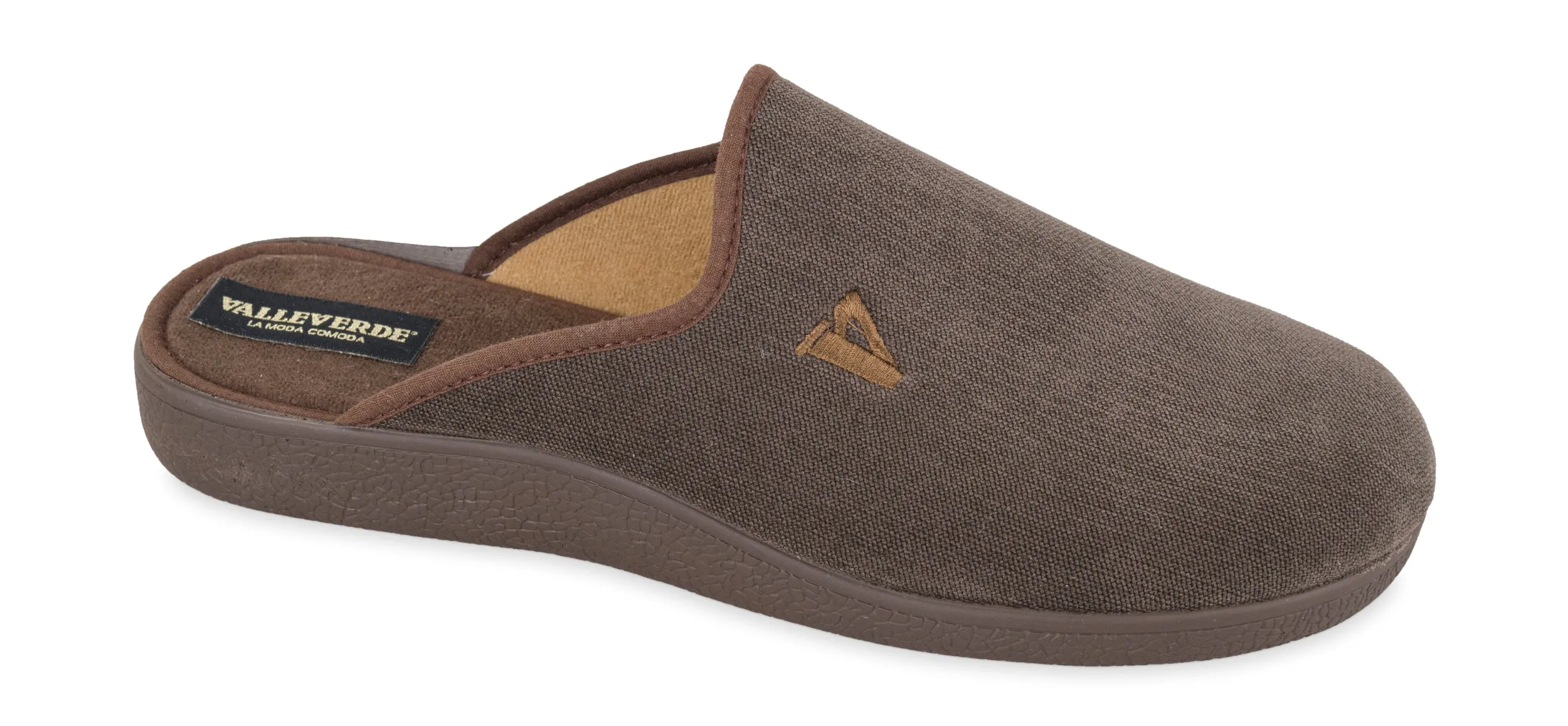 VALLE VERDE Pantofola Uomo - 31800 Marrone  