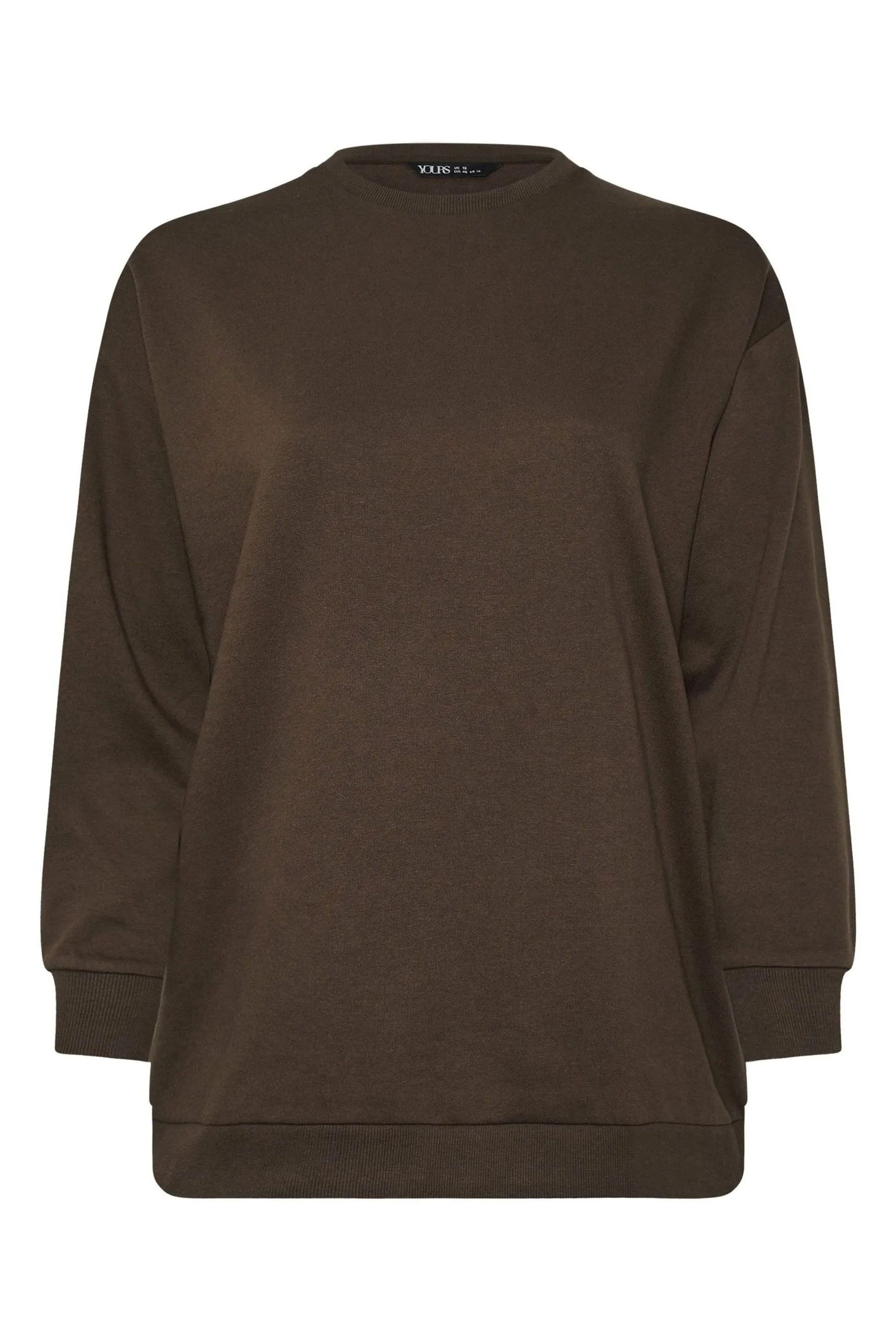 Yours Curve Crewneck Sweatshirt    